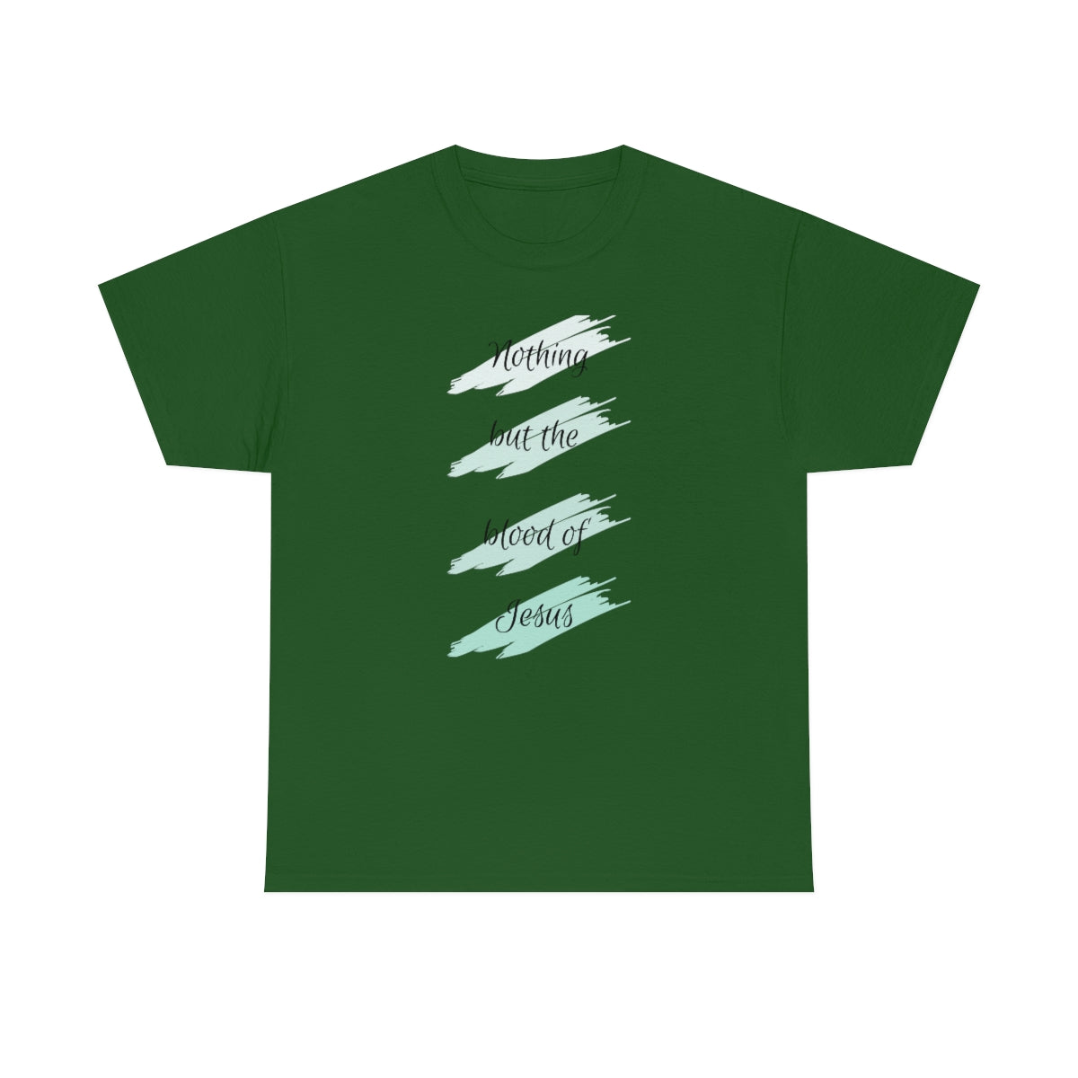 Nothing But the Blood Mint Unisex Heavy Cotton Tee