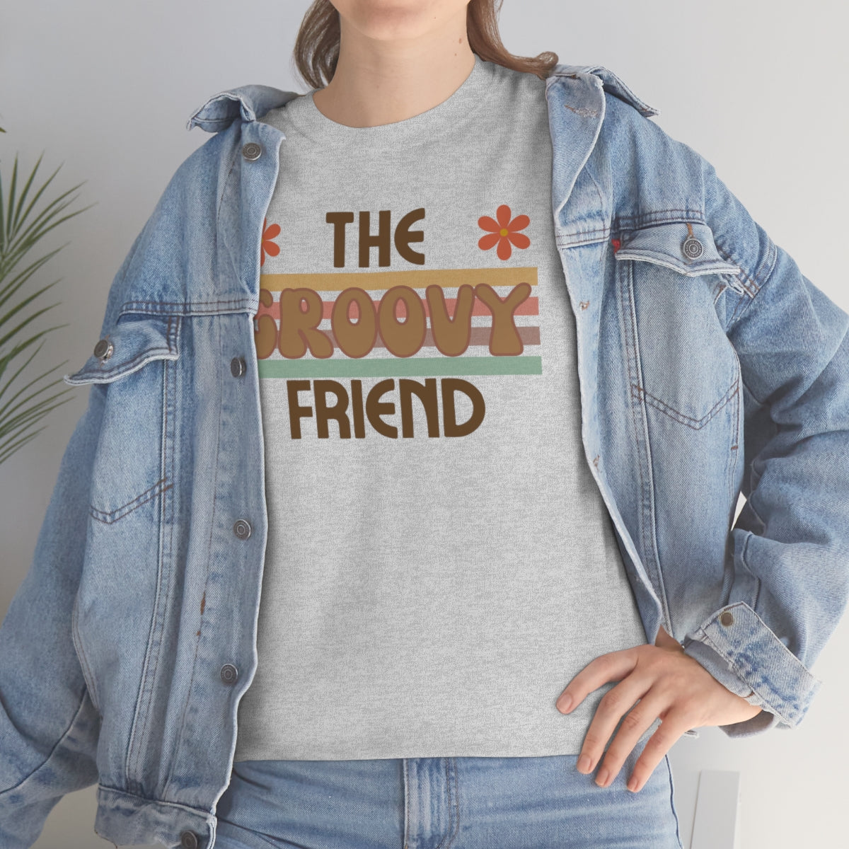 The Groovy Friend Unisex Heavy Cotton Tee