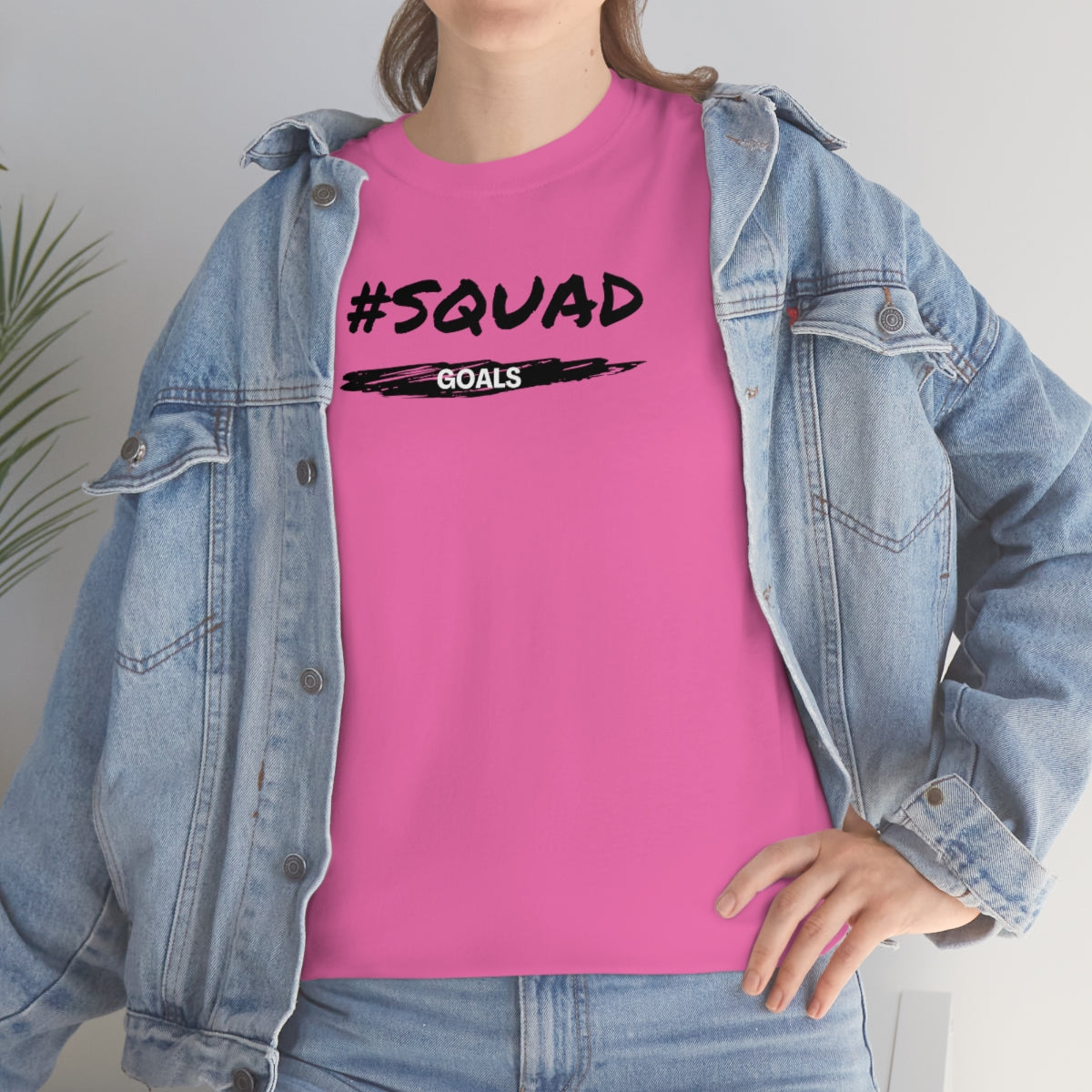 "Squad Goals" Unisex Heavy Cotton Tee