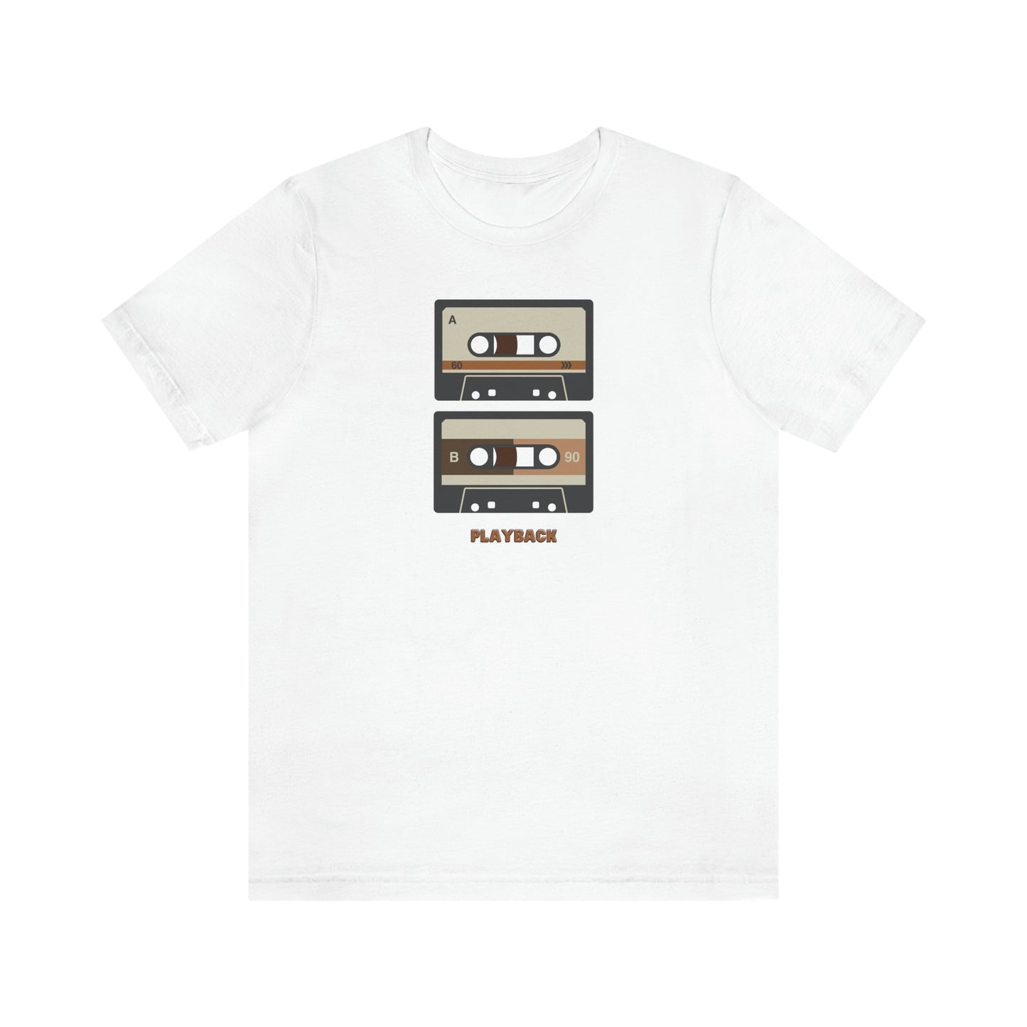 "Playback" Unisex Jersey Short Sleeve Tee