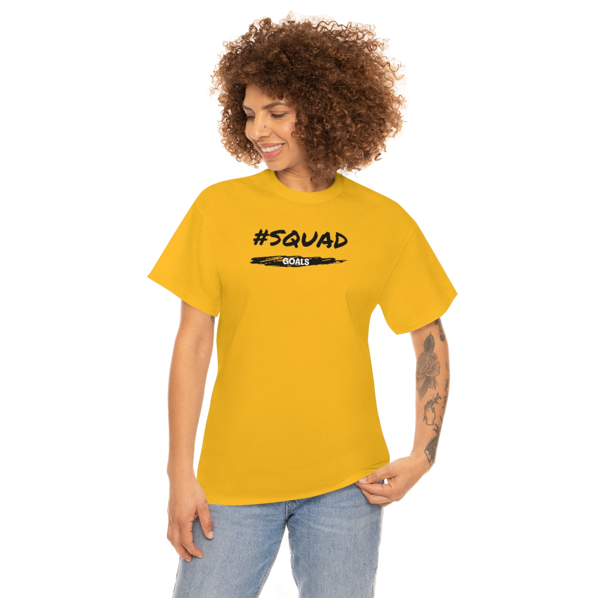 "Squad Goals" Unisex Heavy Cotton Tee