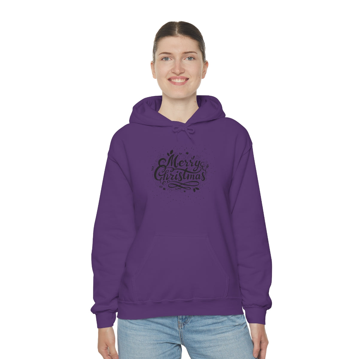 "Merry Christmas" Unisex Heavy Blend™ Hooded Sweatshirt