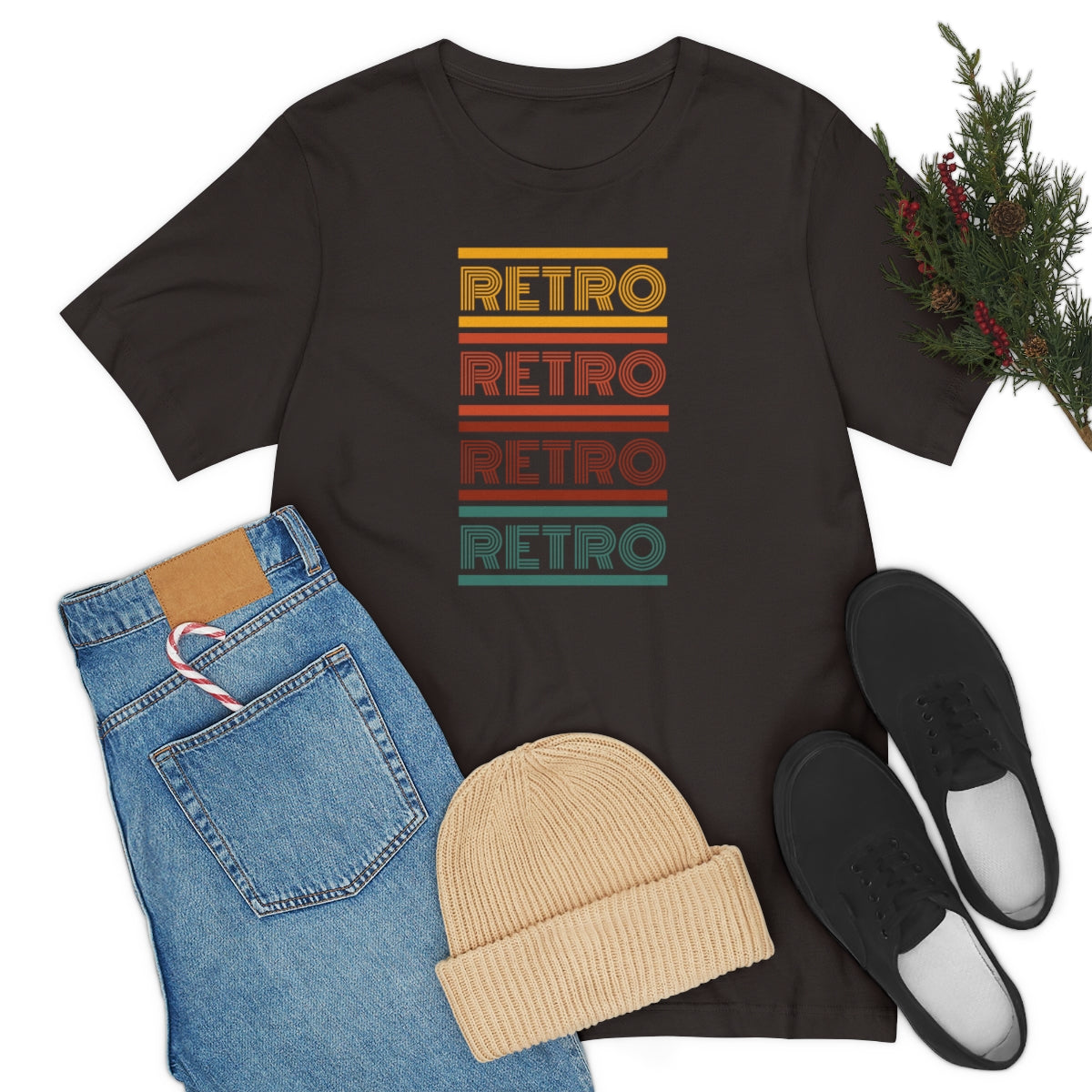 Retro Unisex Jersey Short Sleeve Tee