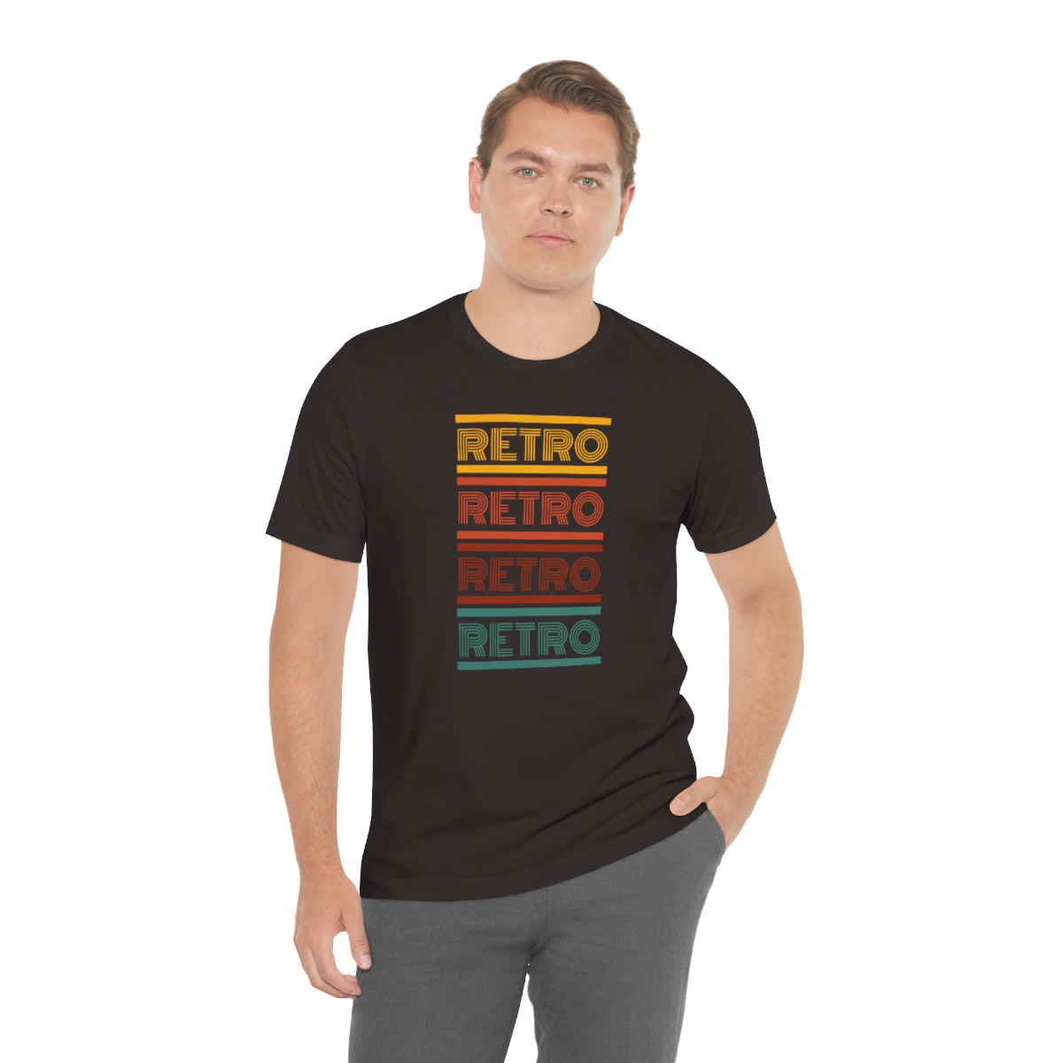 Retro Unisex Jersey Short Sleeve Tee