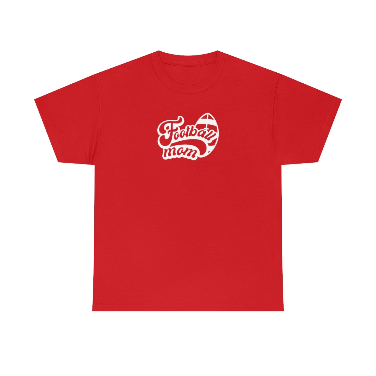 Football Mom Unisex Heavy Cotton Tee