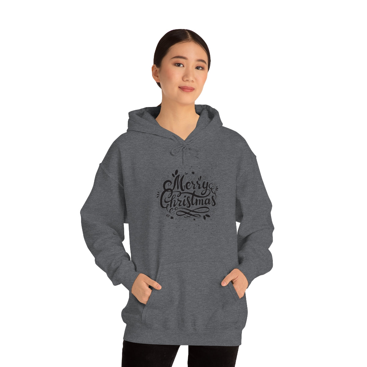 "Merry Christmas" Unisex Heavy Blend™ Hooded Sweatshirt