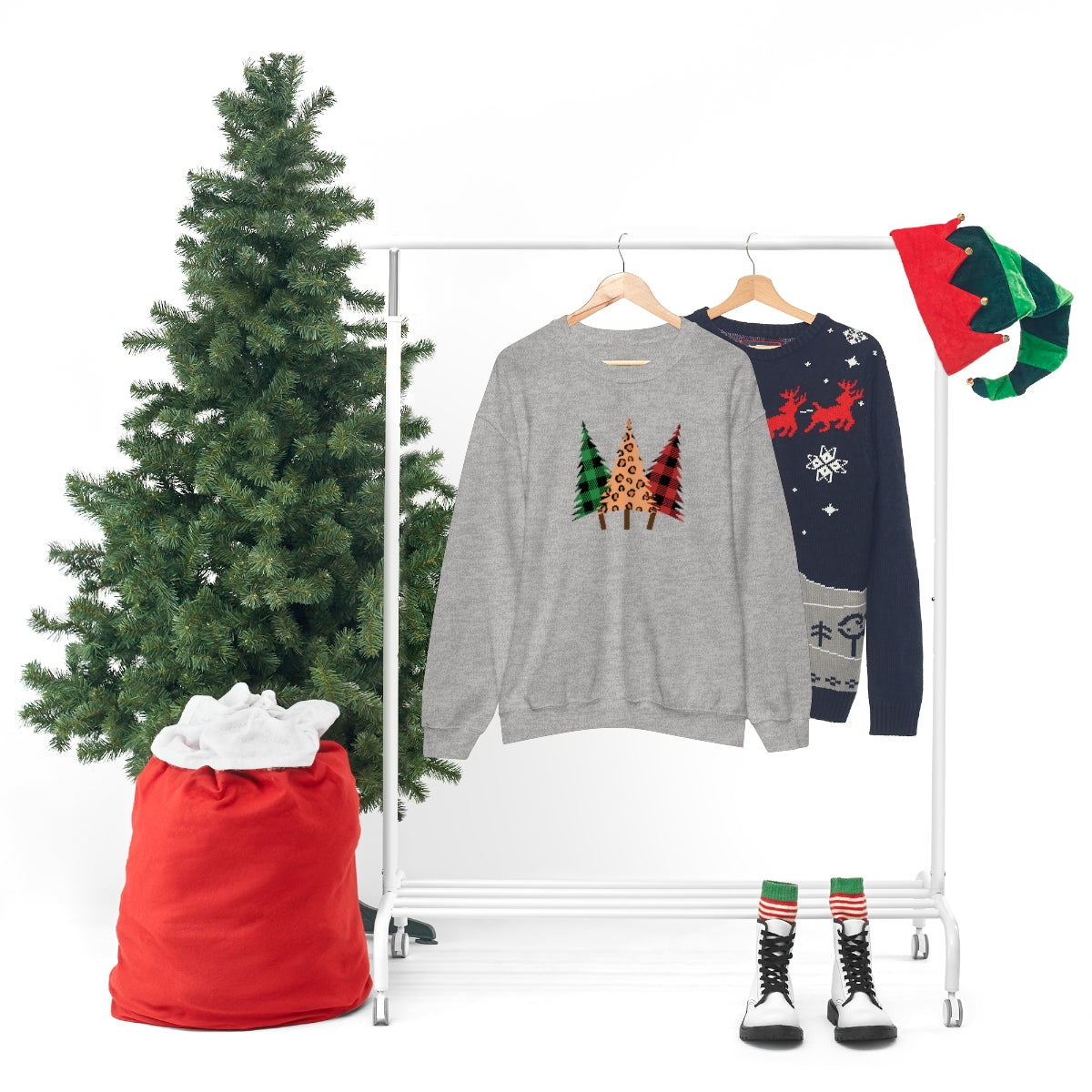 "Christmas Trees" Unisex Heavy Blend™ Crewneck Sweatshirt