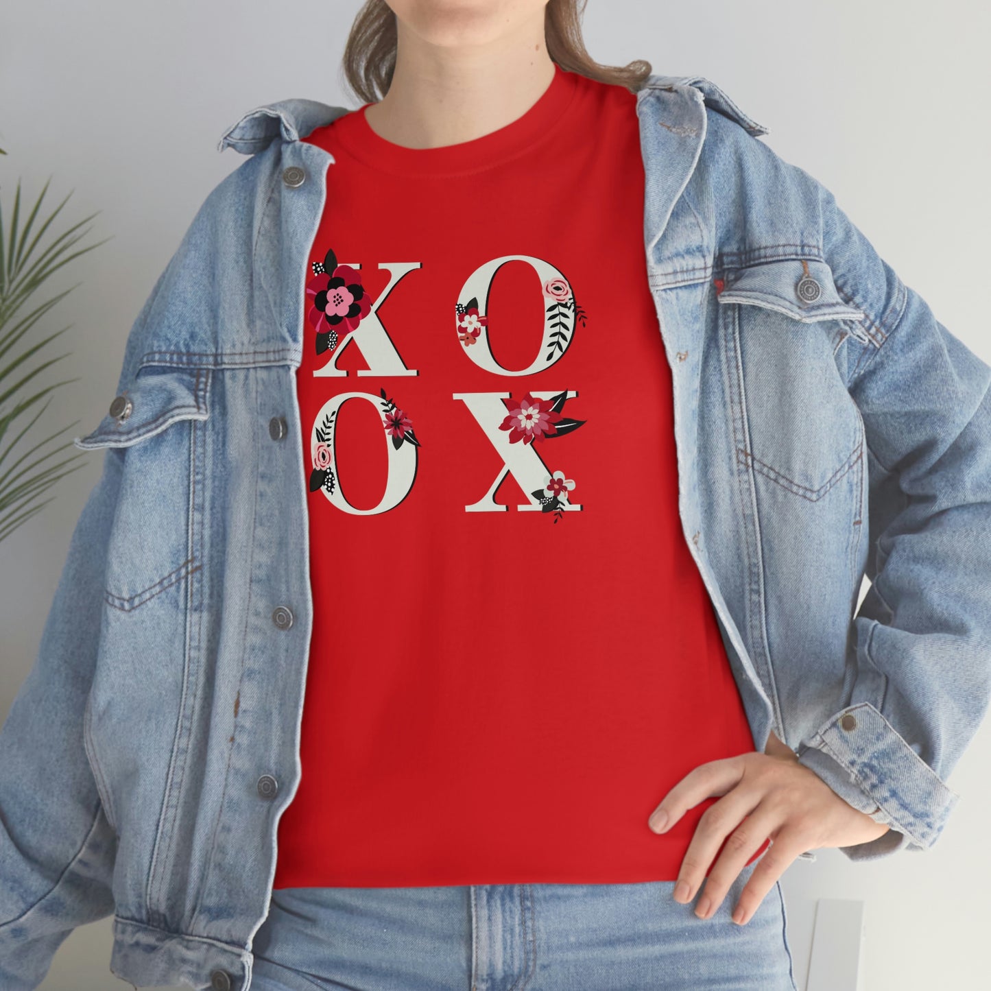 "XO OX" Unisex Heavy Cotton Tee