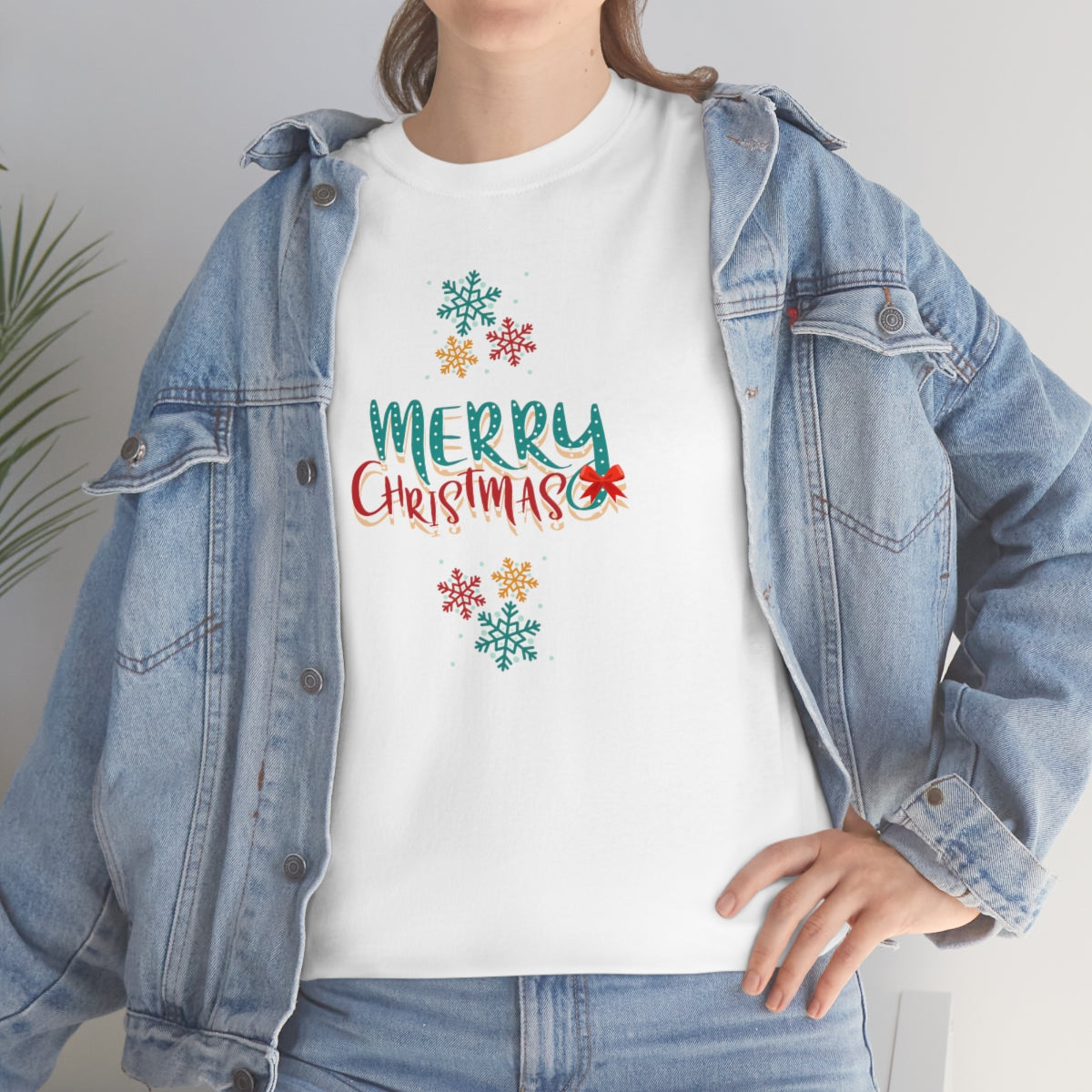 "Merry Christmas" Unisex Heavy Cotton Tee