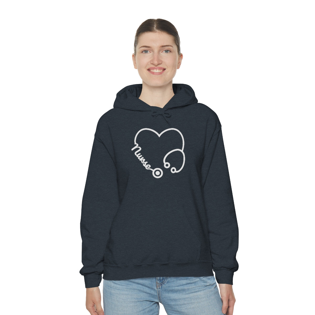 "Nurse" Unisex Heavy Blend™ Hooded Sweatshirt