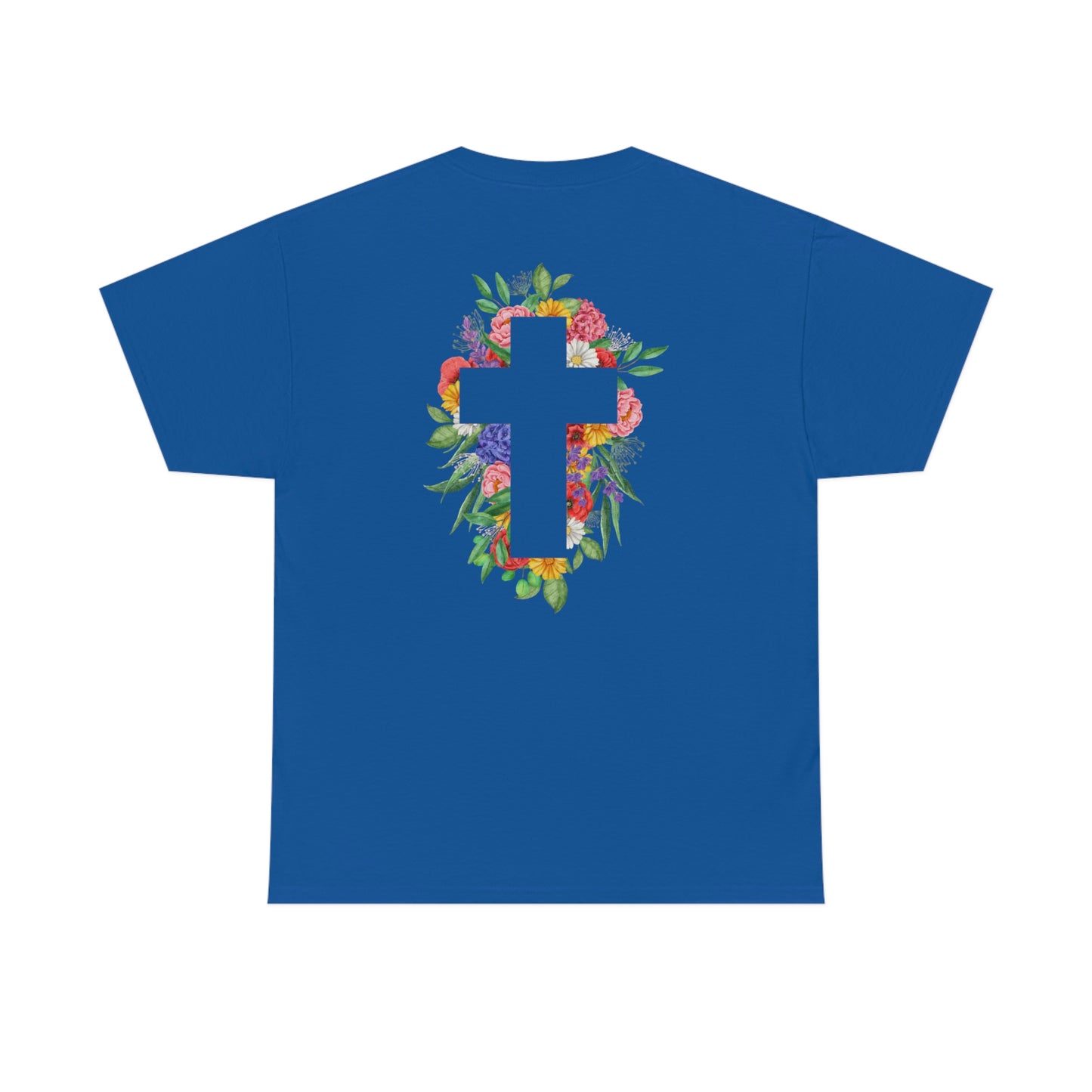 "Faith" (Front/Back Design) Unisex Heavy Cotton Tee