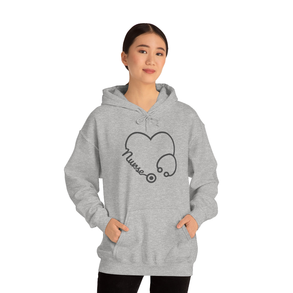 "Nurse" Unisex Heavy Blend™ Hooded Sweatshirt