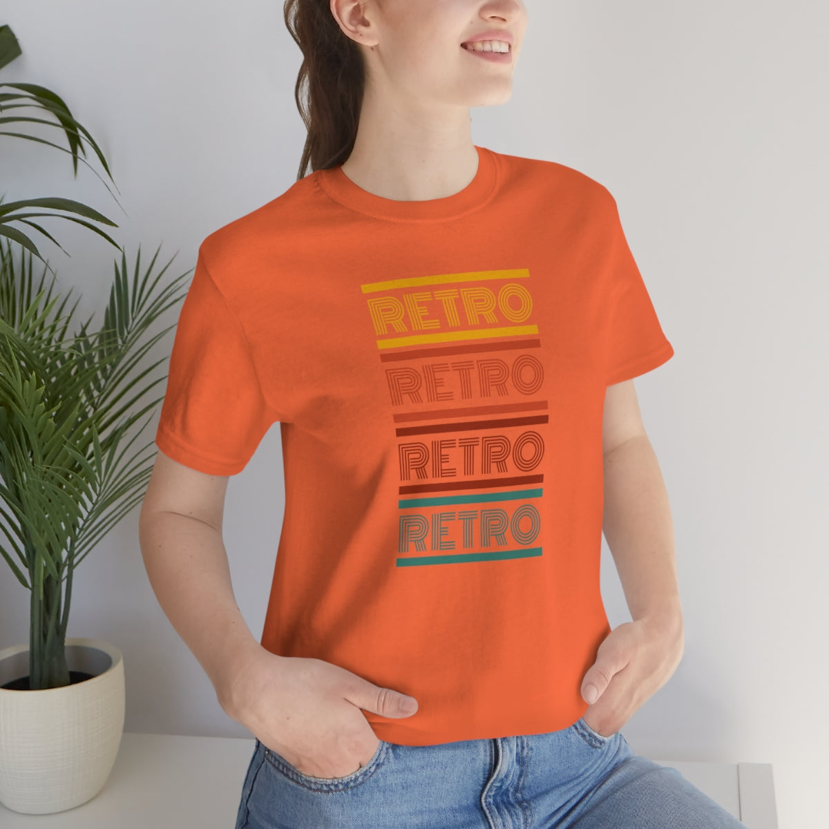 Retro Unisex Jersey Short Sleeve Tee