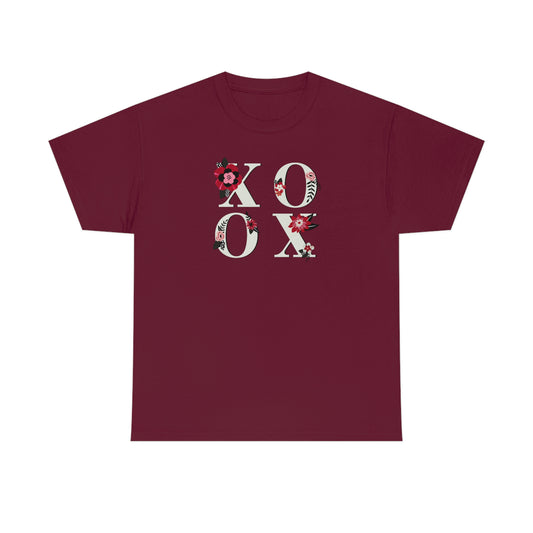 "XO OX" Unisex Heavy Cotton Tee