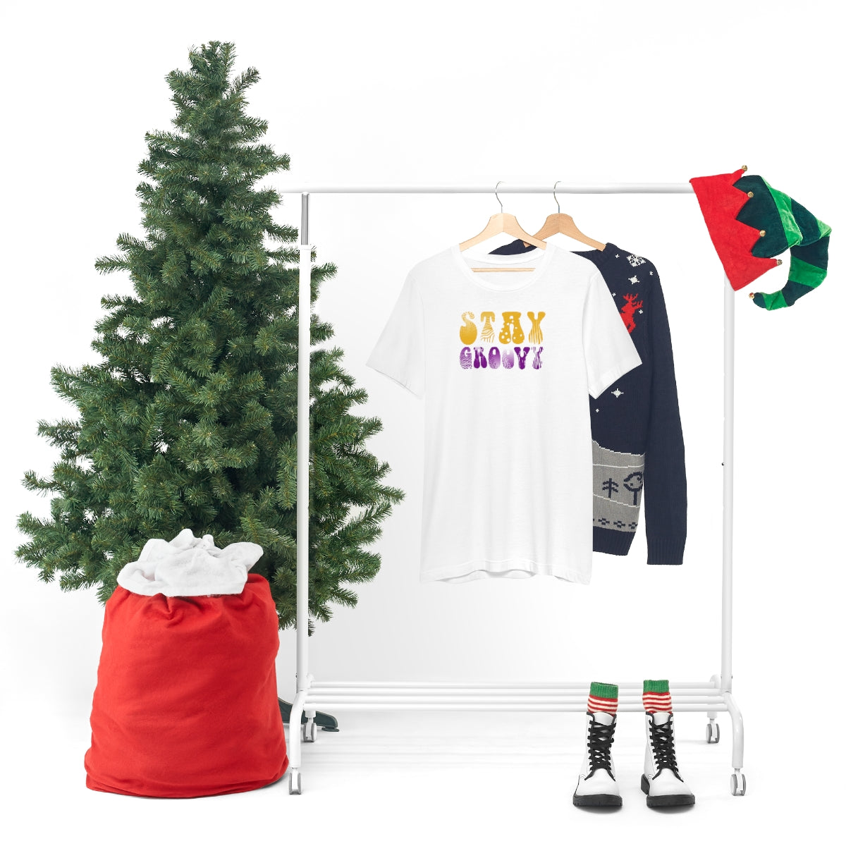 Stay Groovy Unisex Jersey Short Sleeve Tee