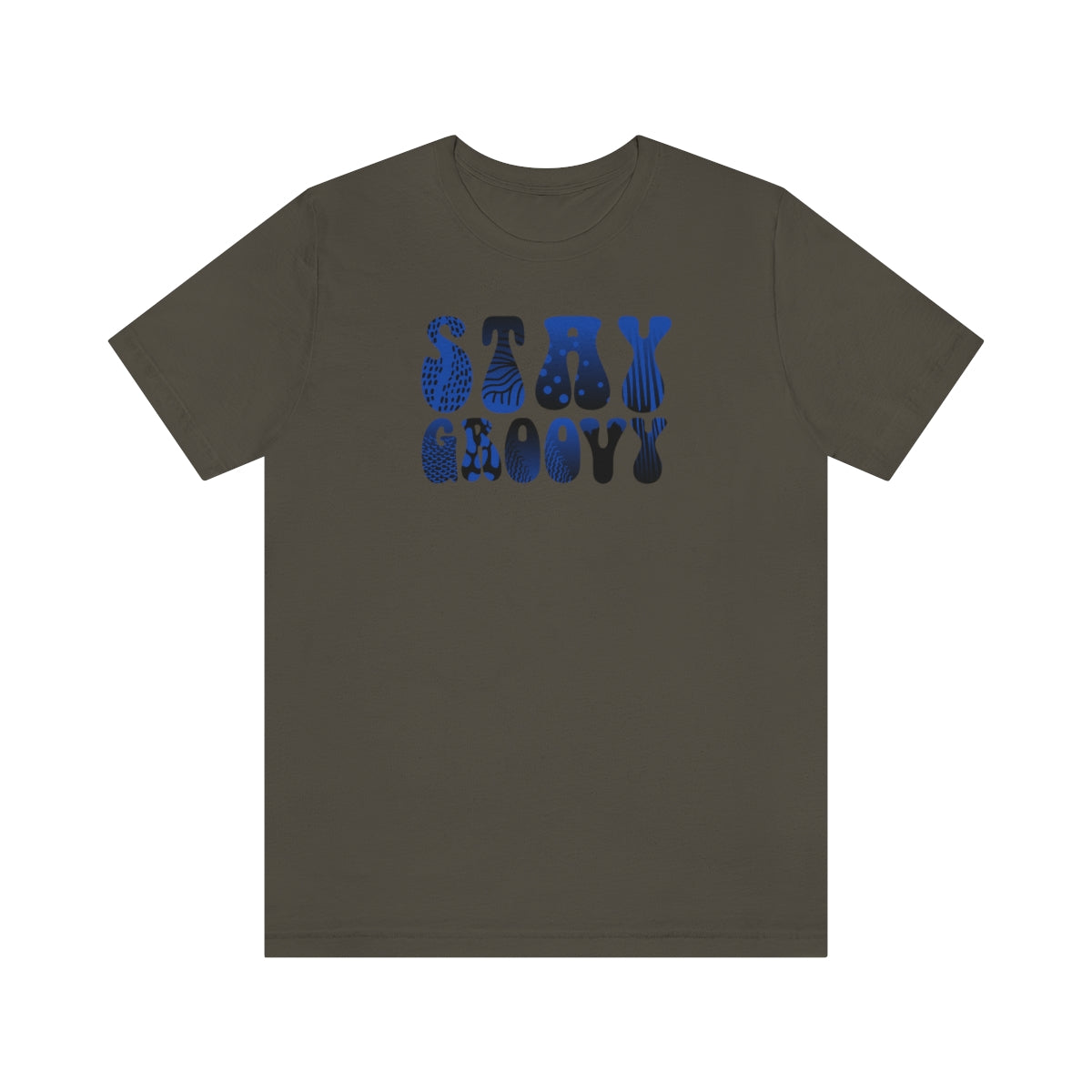"Stay Groovy" Unisex Jersey Short Sleeve Tee