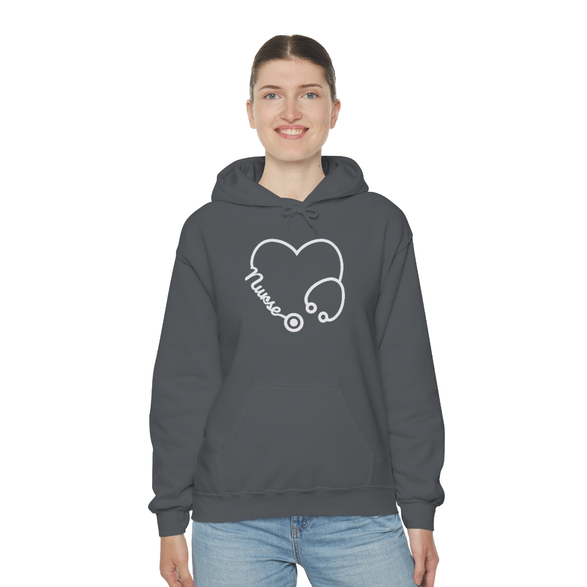 "Nurse" Unisex Heavy Blend™ Hooded Sweatshirt