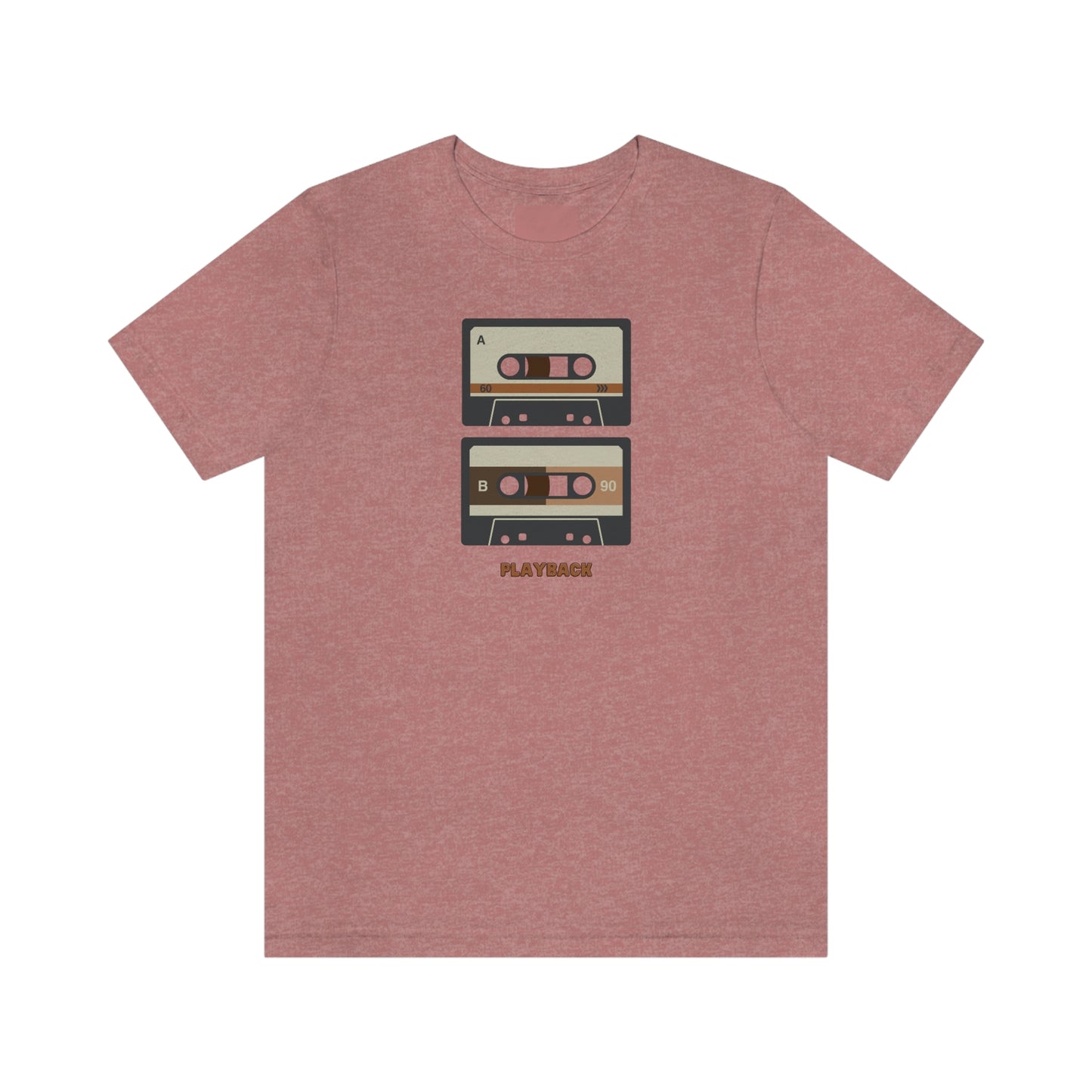 "Playback" Unisex Jersey Short Sleeve Tee