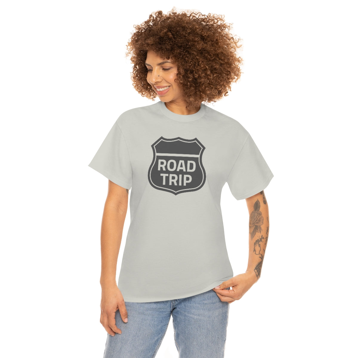"Road Trip" Unisex Heavy Cotton Tee