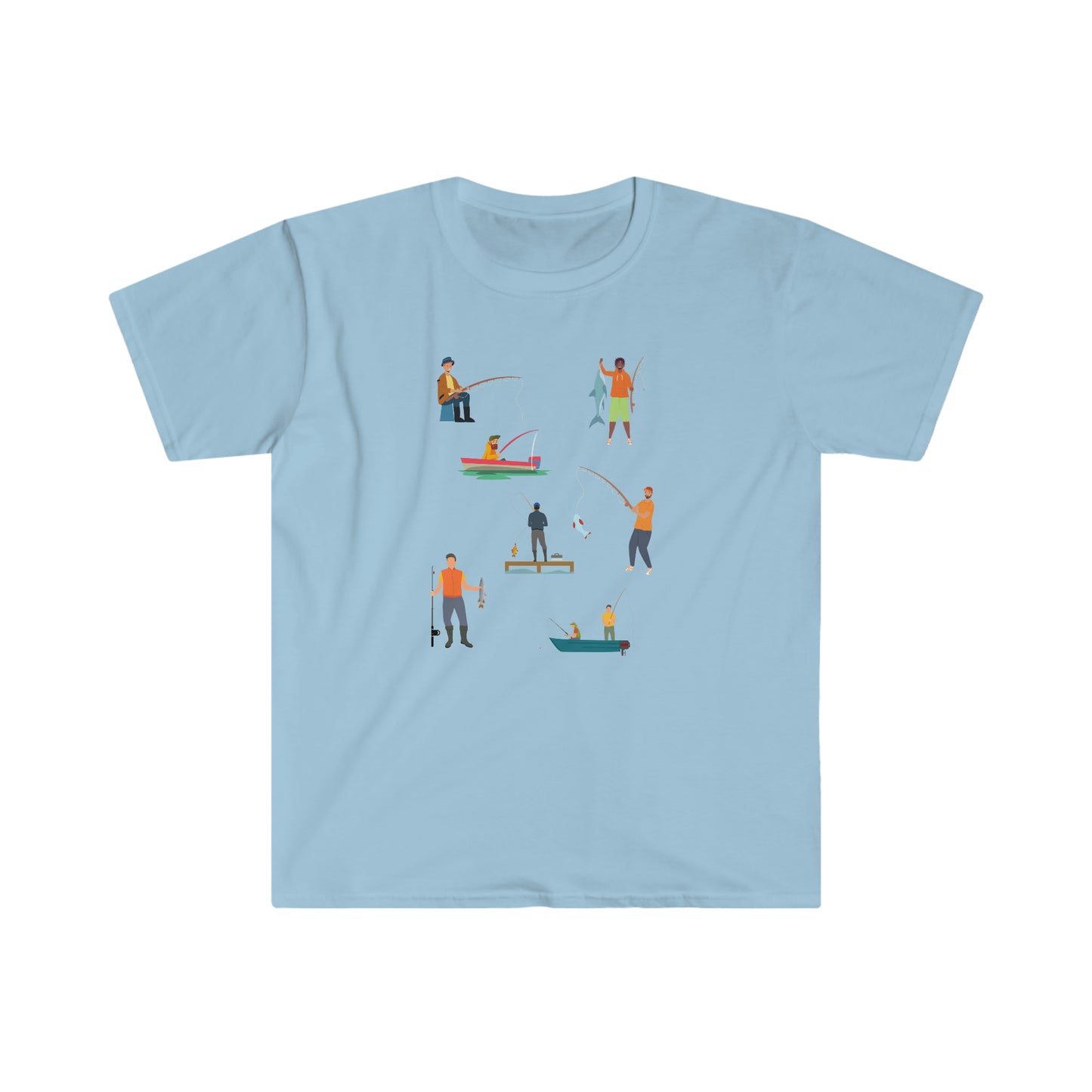 "Fisherman" Unisex Softstyle T-Shirt