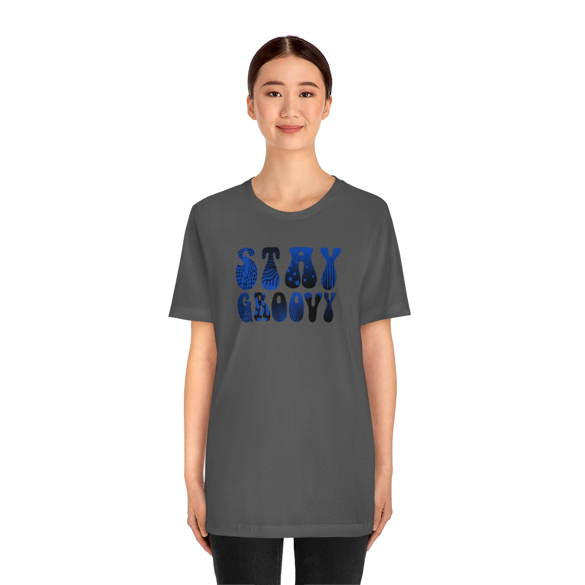 "Stay Groovy" Unisex Jersey Short Sleeve Tee