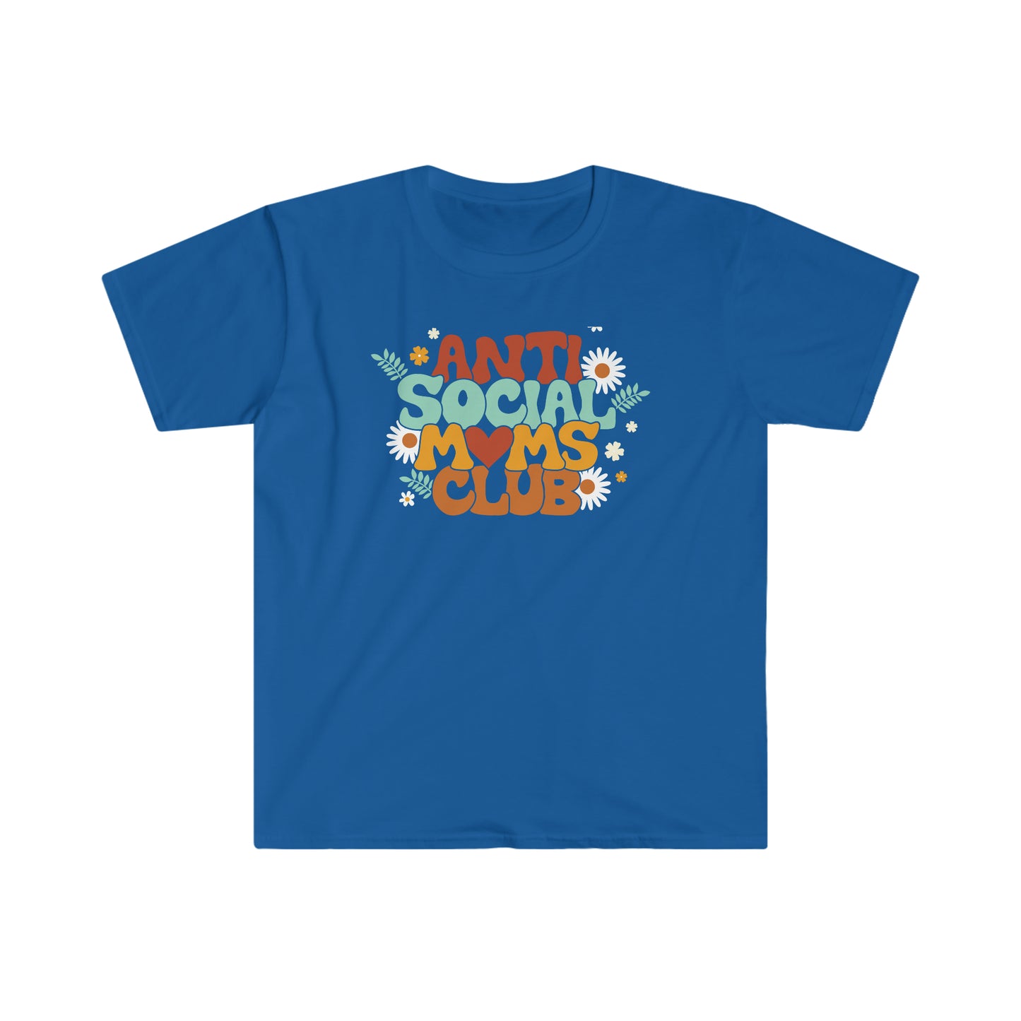 "Anti Social Moms Club" Unisex Softstyle T-Shirt