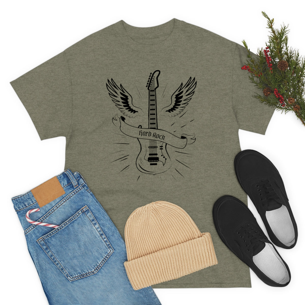 "Hard Rock" Unisex Heavy Cotton Tee