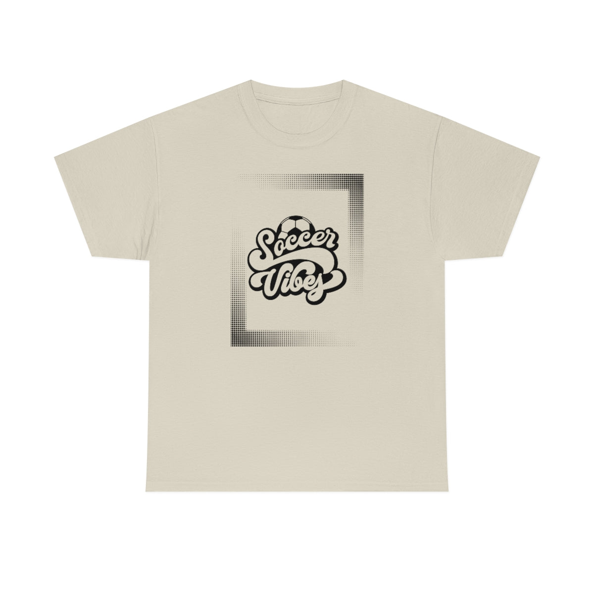 "Soccer Vibes" Unisex Heavy Cotton Tee