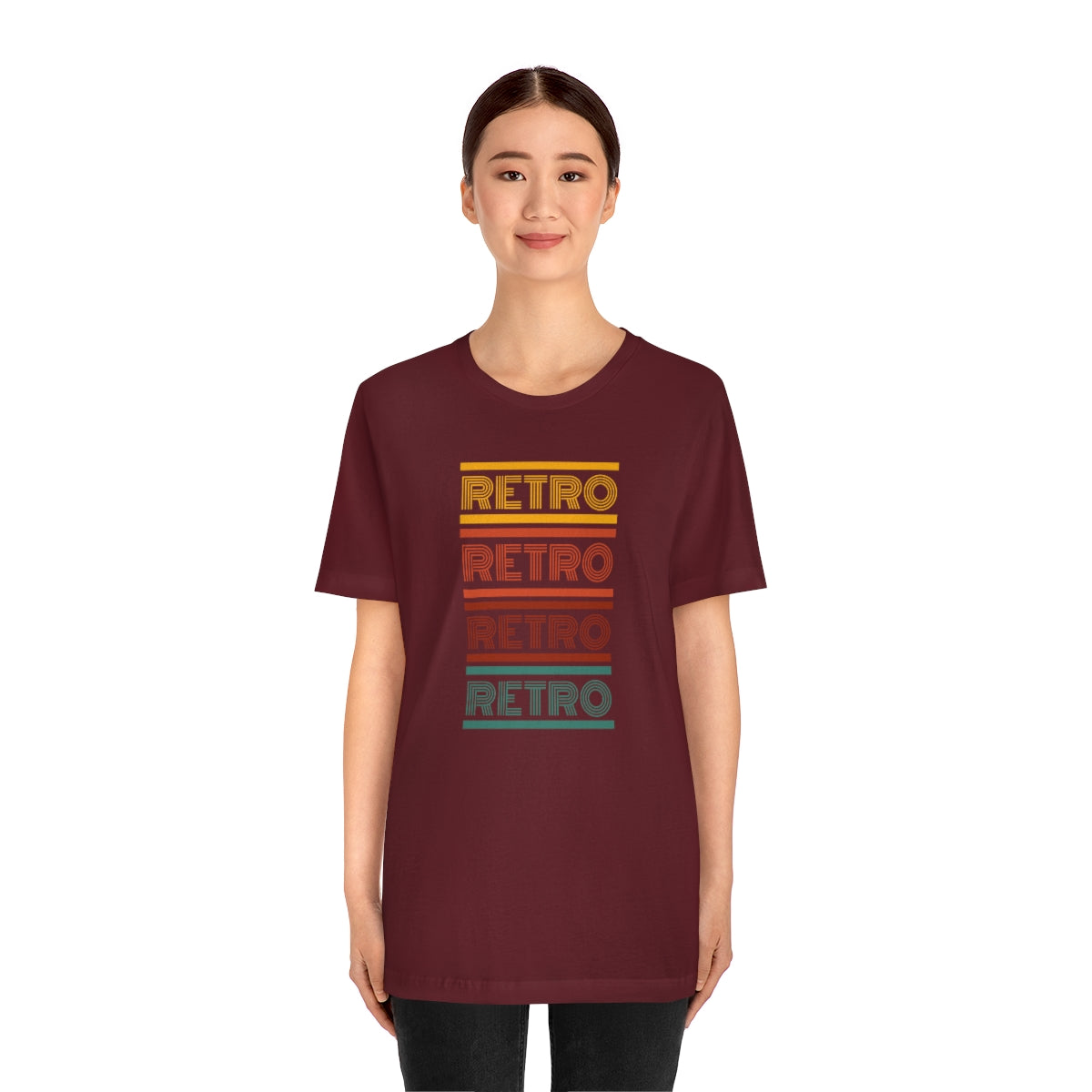 Retro Unisex Jersey Short Sleeve Tee