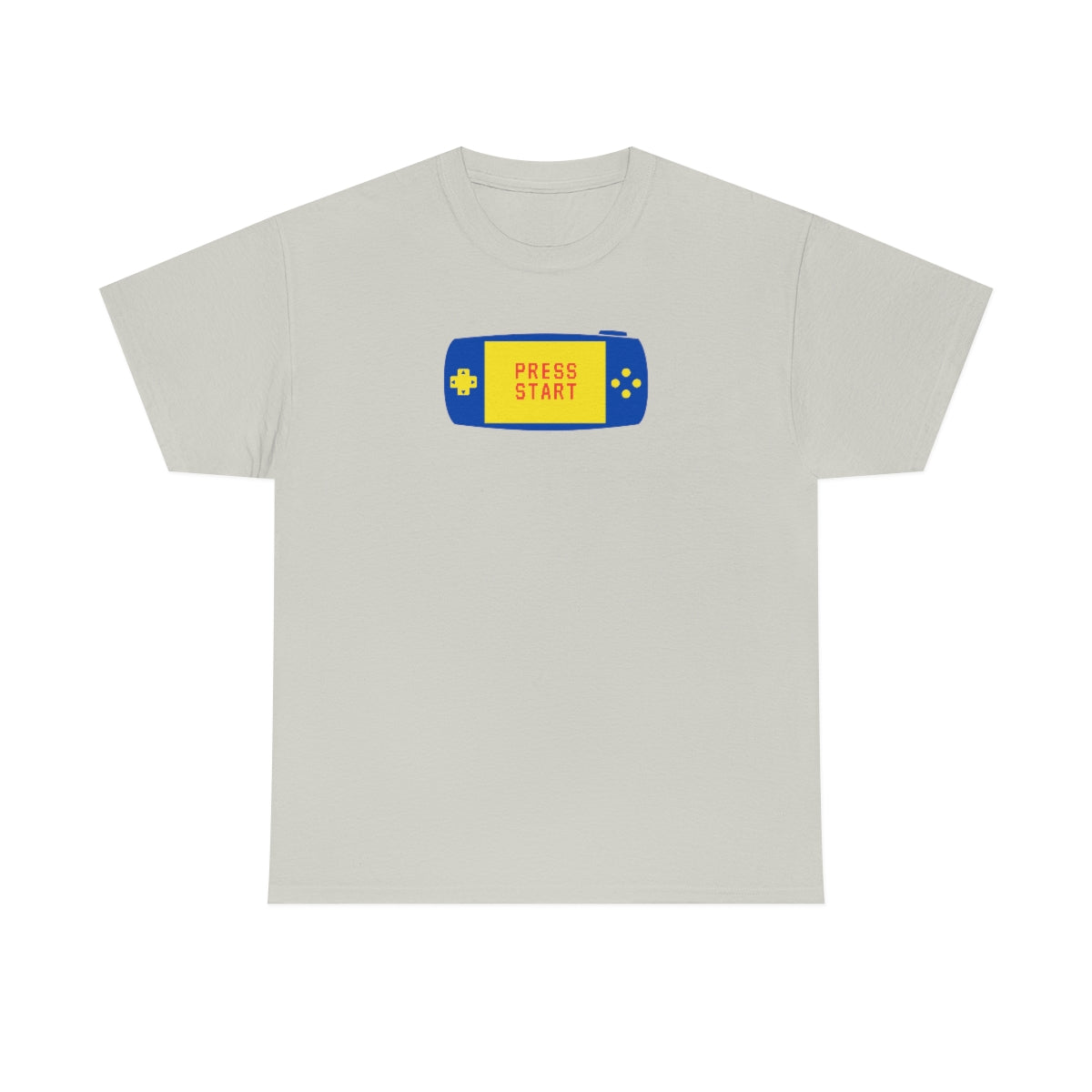 "Press Start" Unisex Heavy Cotton Tee