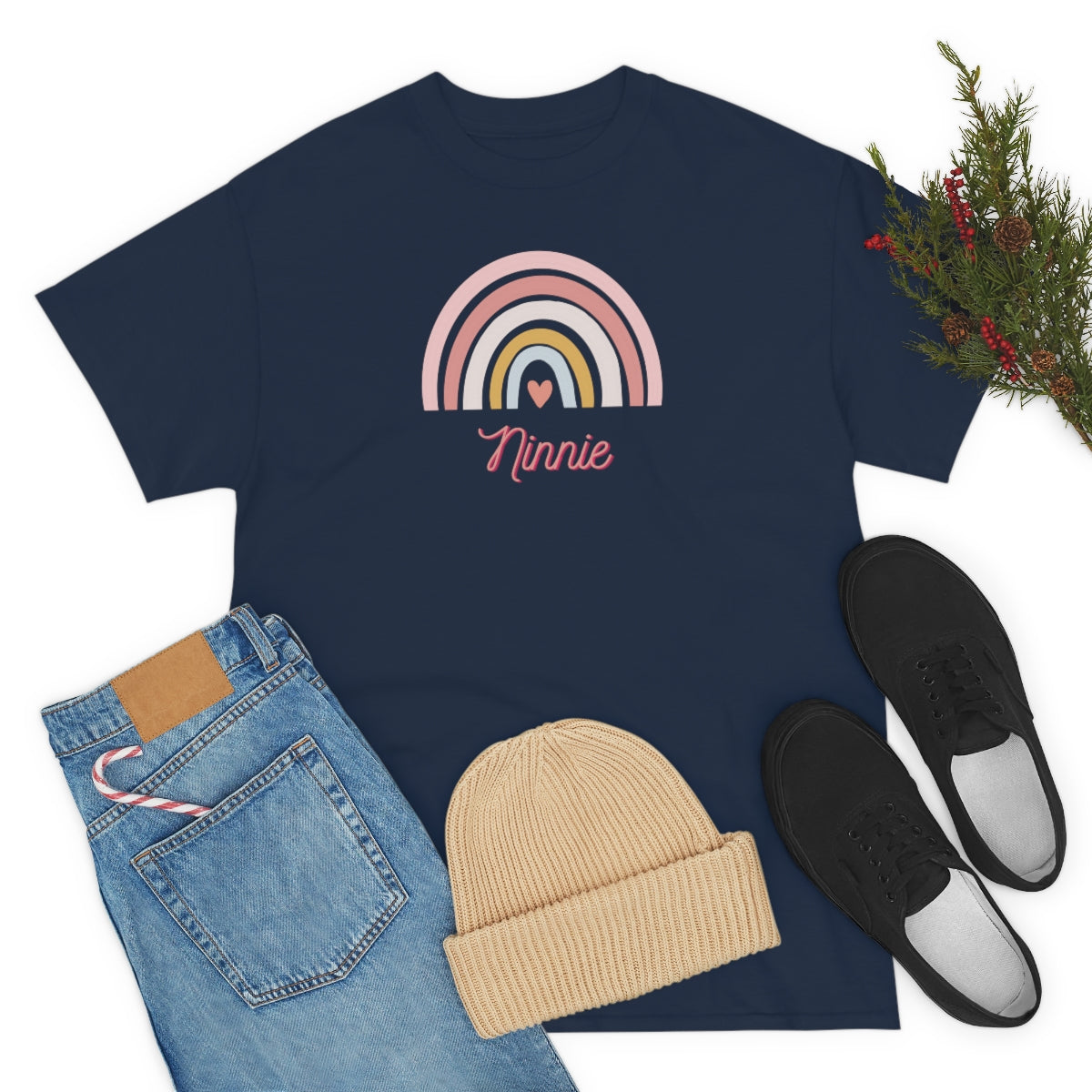 "Ninnie" Unisex Heavy Cotton Tee