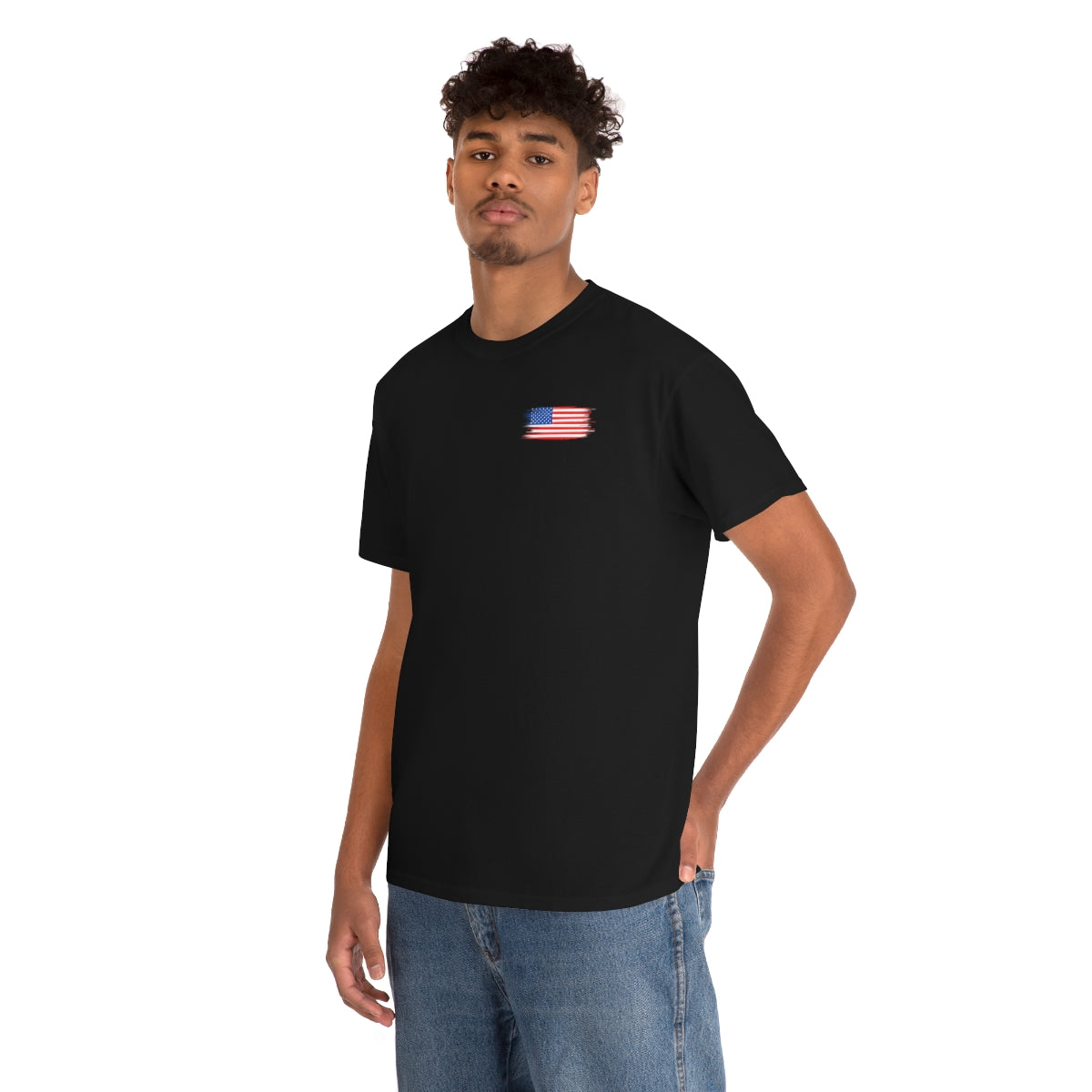 "Bald Eagle USA" Unisex Heavy Cotton Tee