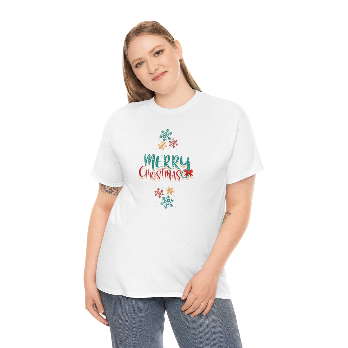 "Merry Christmas" Unisex Heavy Cotton Tee