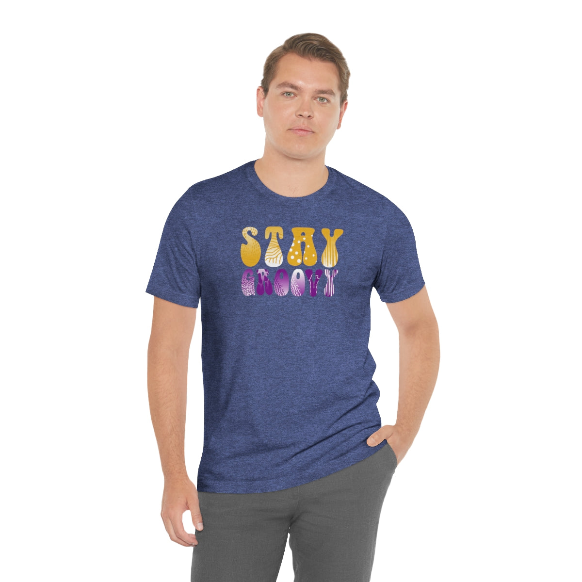 Stay Groovy Unisex Jersey Short Sleeve Tee