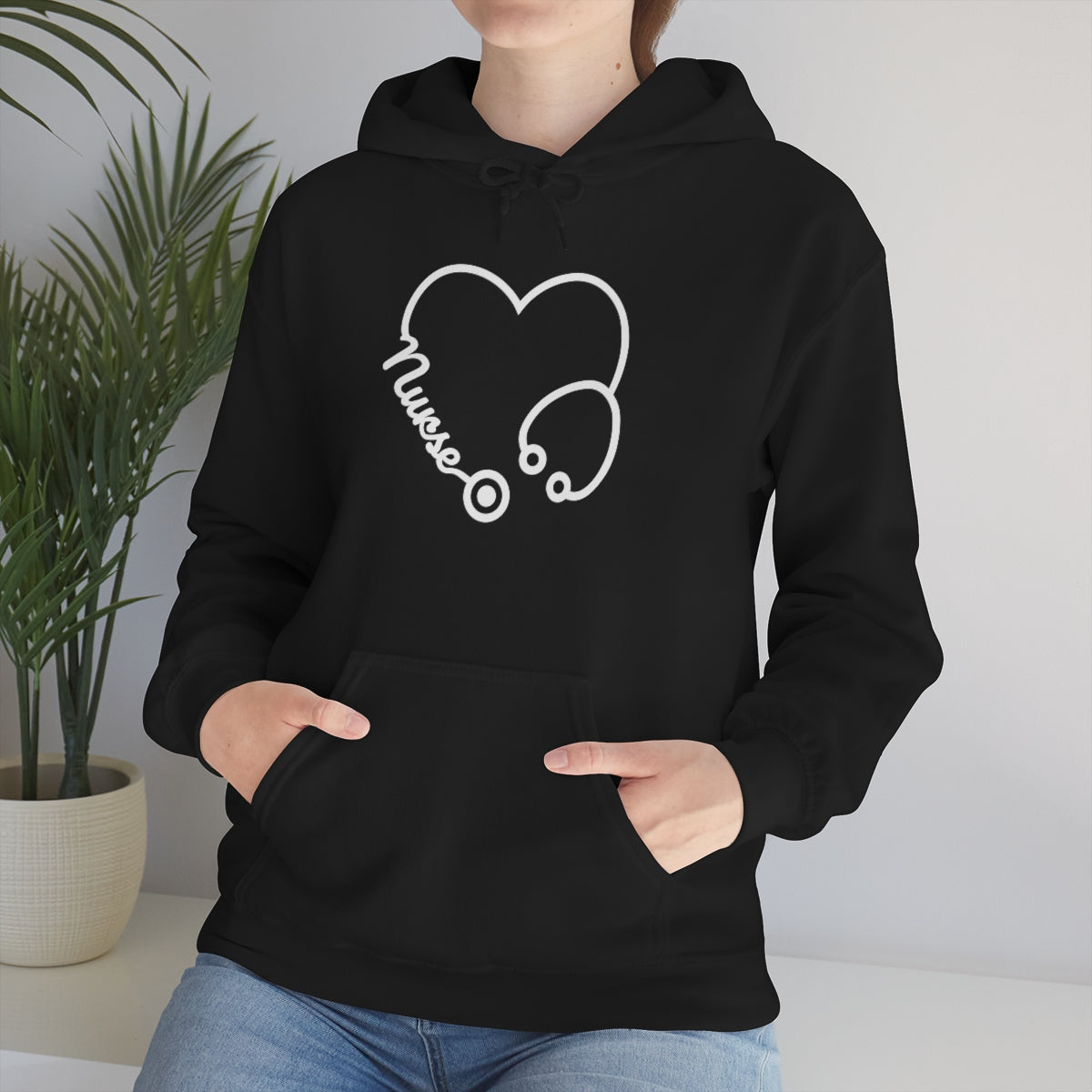 "Nurse" Unisex Heavy Blend™ Hooded Sweatshirt