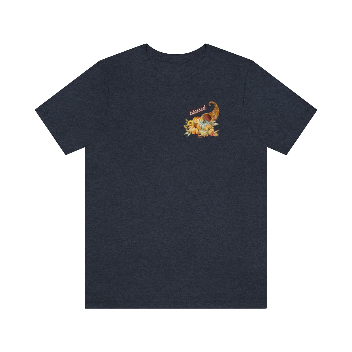 "Thankful And Blessed" Unisex Jersey Short Sleeve Tee