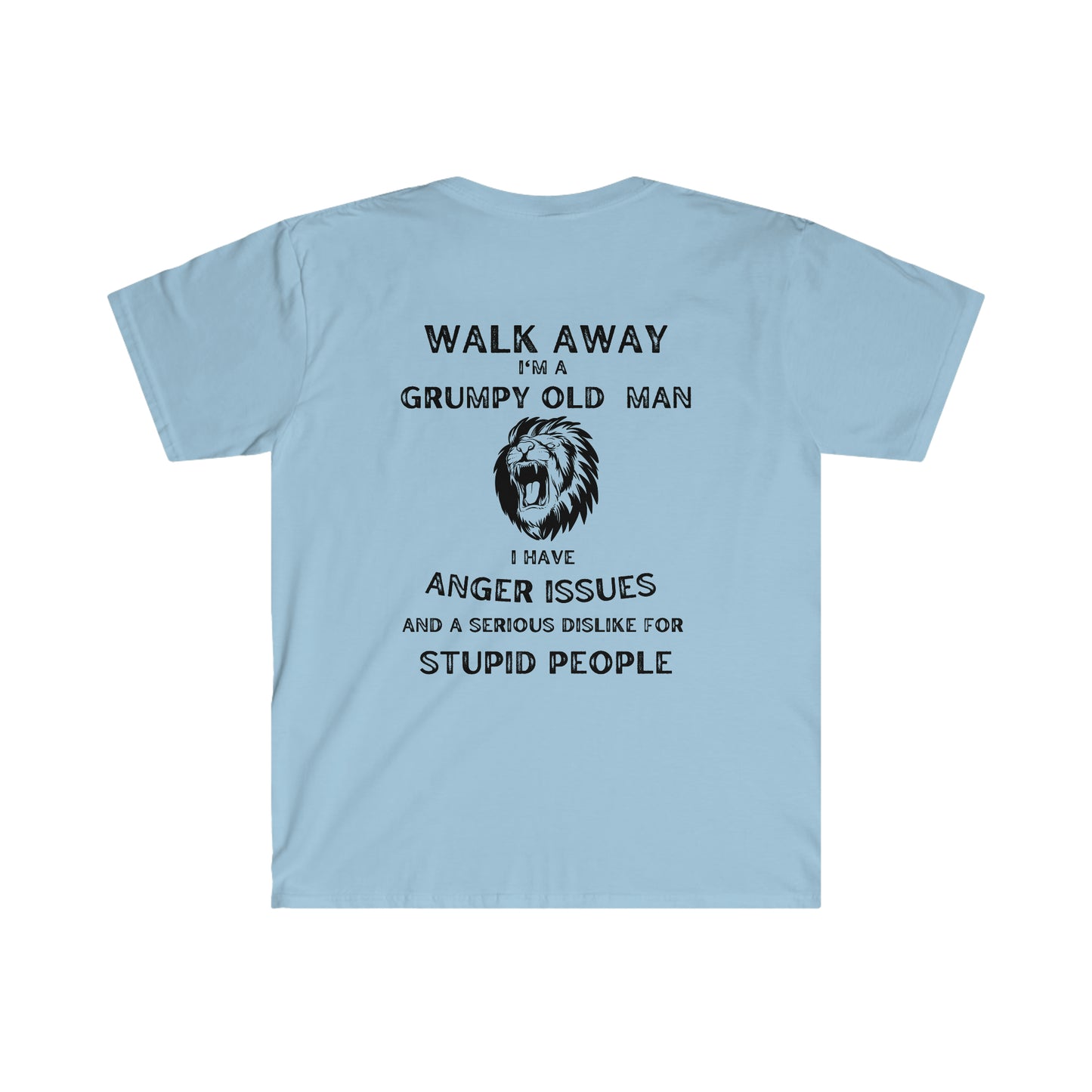 "Grumpy Old Man" Unisex Softstyle T-Shirt