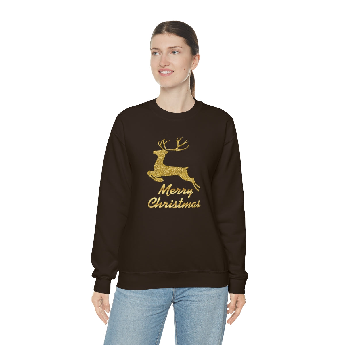 "Merry Christmas" Unisex Heavy Blend™ Crewneck Sweatshirt