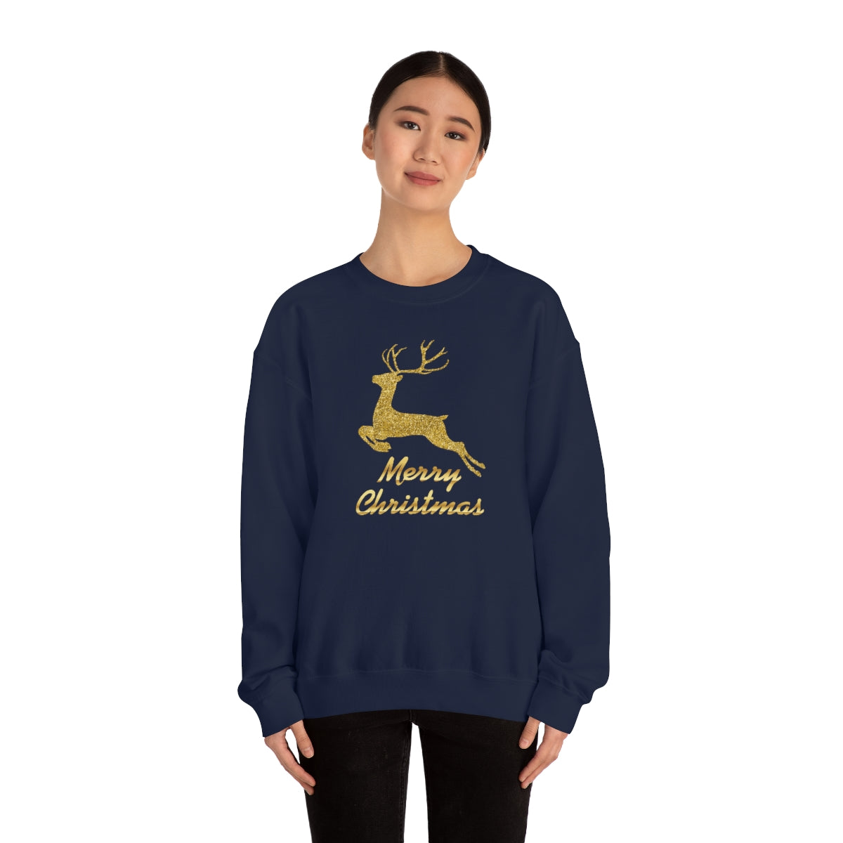 "Merry Christmas" Unisex Heavy Blend™ Crewneck Sweatshirt
