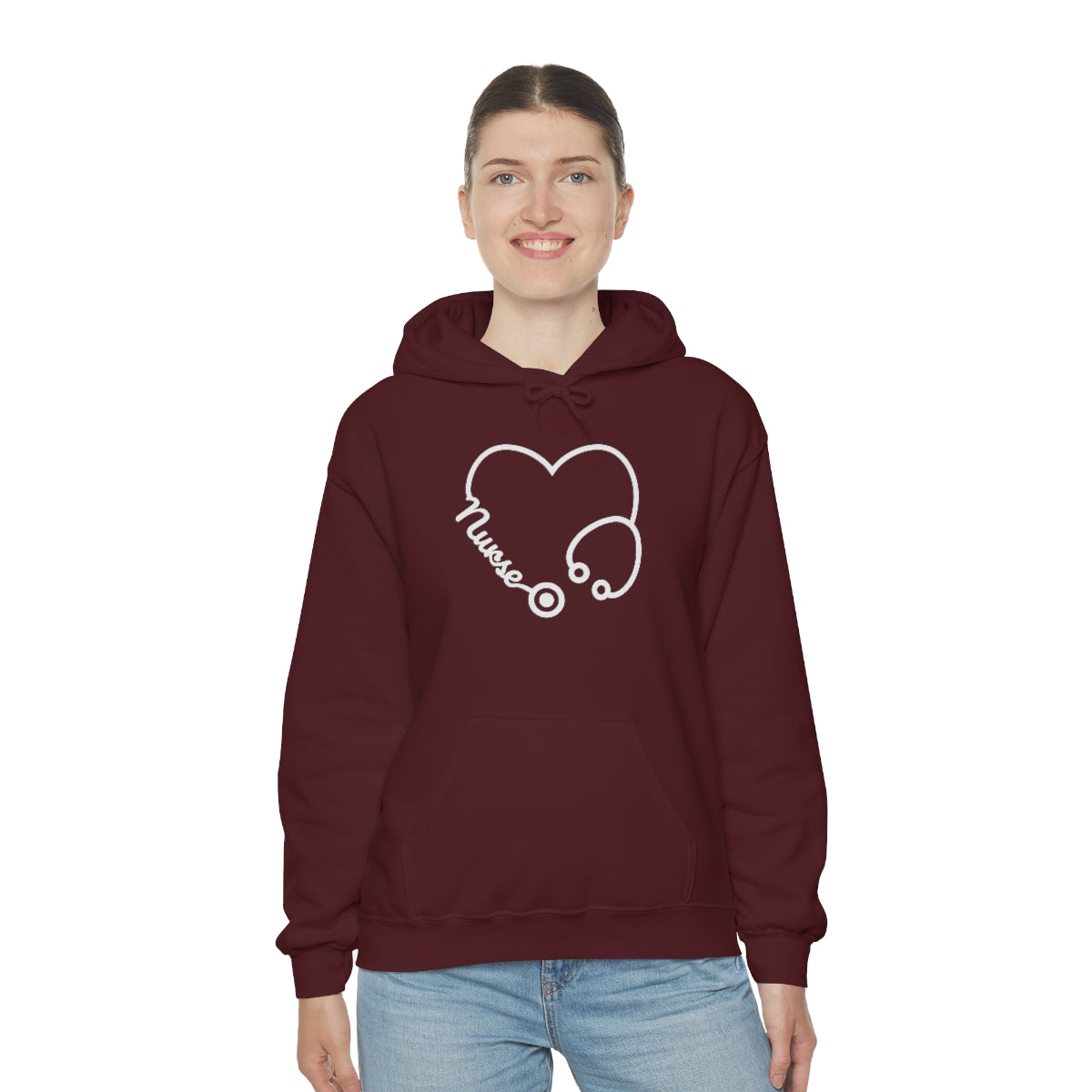 "Nurse" Unisex Heavy Blend™ Hooded Sweatshirt