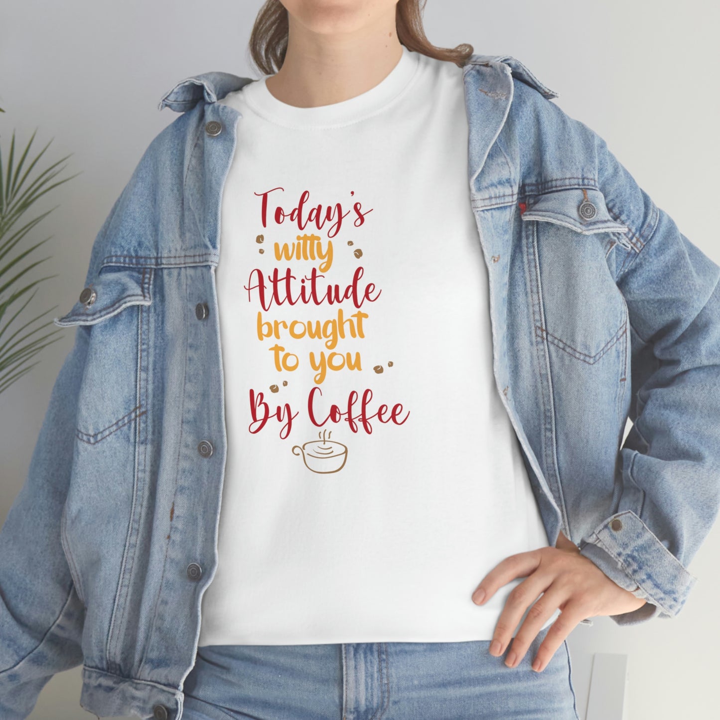 "Witty Attitude" Unisex Heavy Cotton Tee