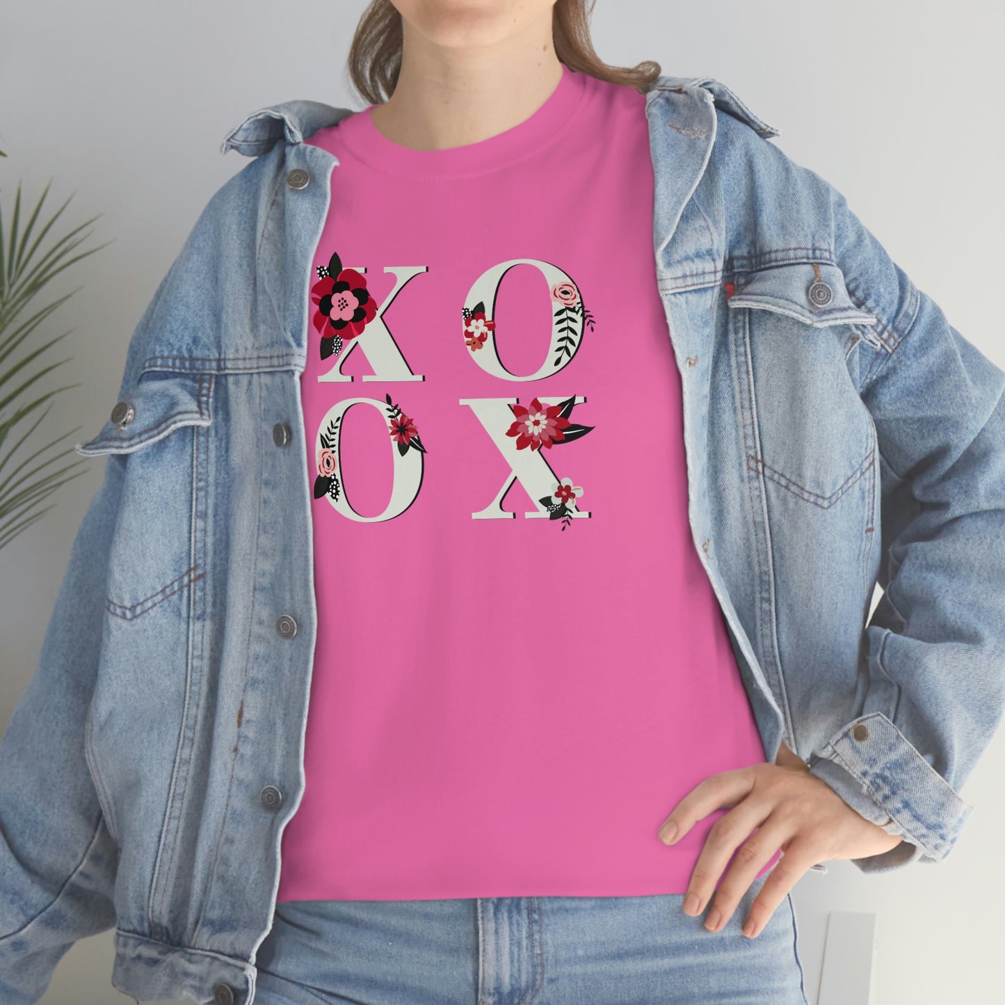 "XO OX" Unisex Heavy Cotton Tee