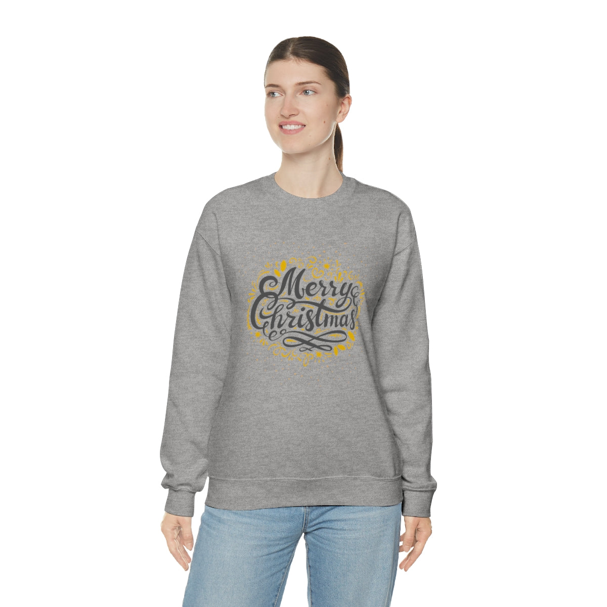 "Merry Christmas" Unisex Heavy Blend™ Crewneck Sweatshirt