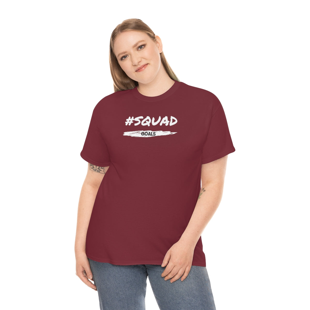 "Squad Goals" Unisex Heavy Cotton Tee