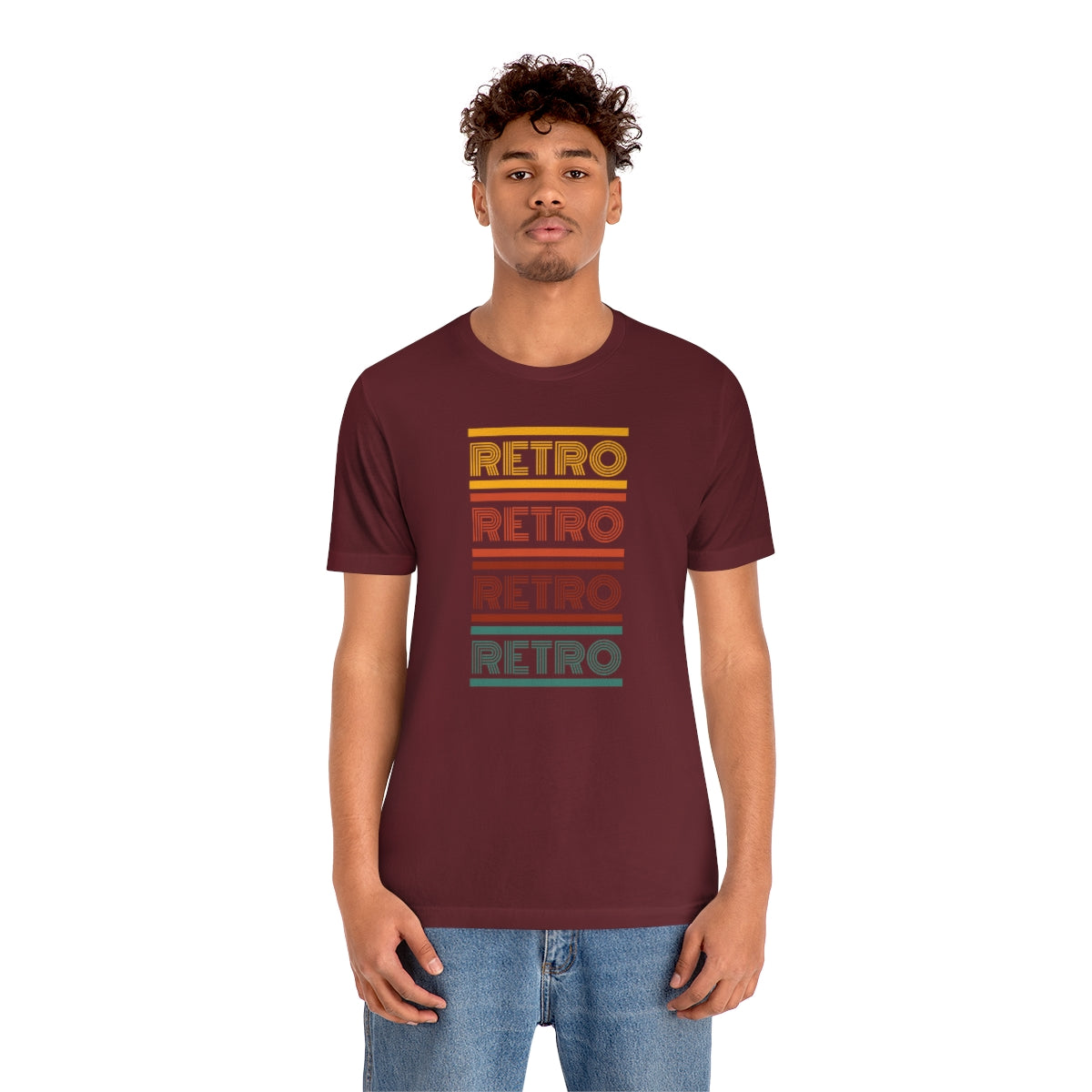 Retro Unisex Jersey Short Sleeve Tee