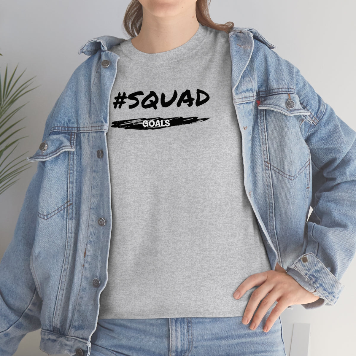 "Squad Goals" Unisex Heavy Cotton Tee
