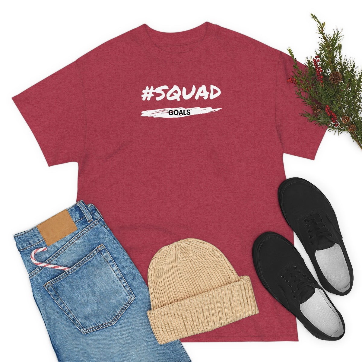 "Squad Goals" Unisex Heavy Cotton Tee