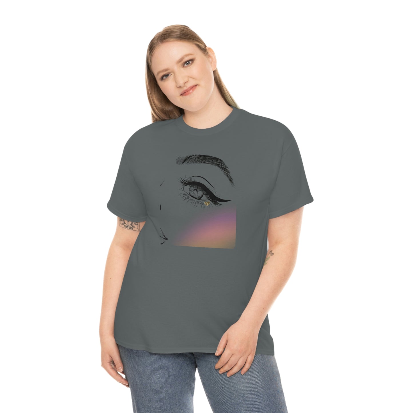 "Looking Up" Unisex Heavy Cotton Tee