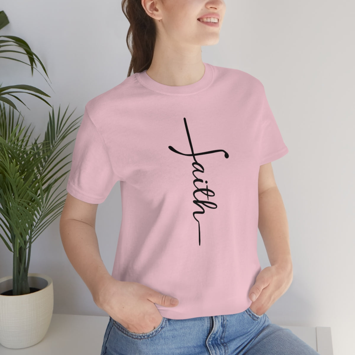 "Faith" Unisex Jersey Short Sleeve Tee