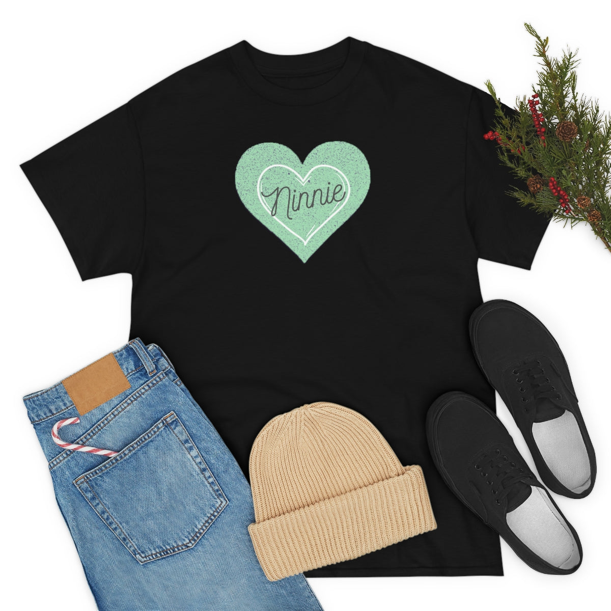 "Ninnie" Unisex Heavy Cotton Tee
